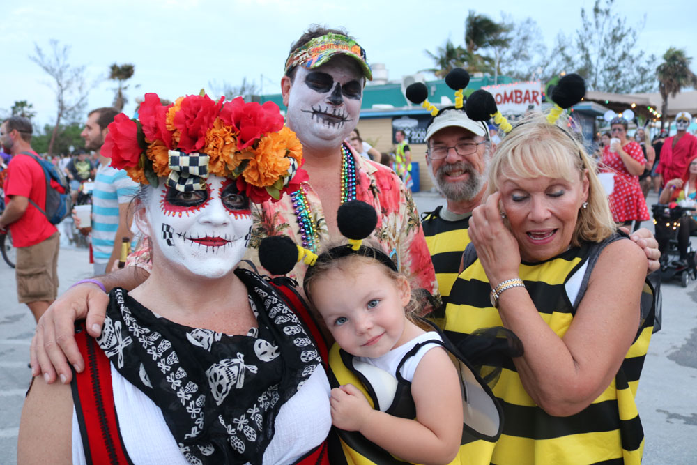 Zombie Bike Ride 2017 photo - Duval Street, Key West